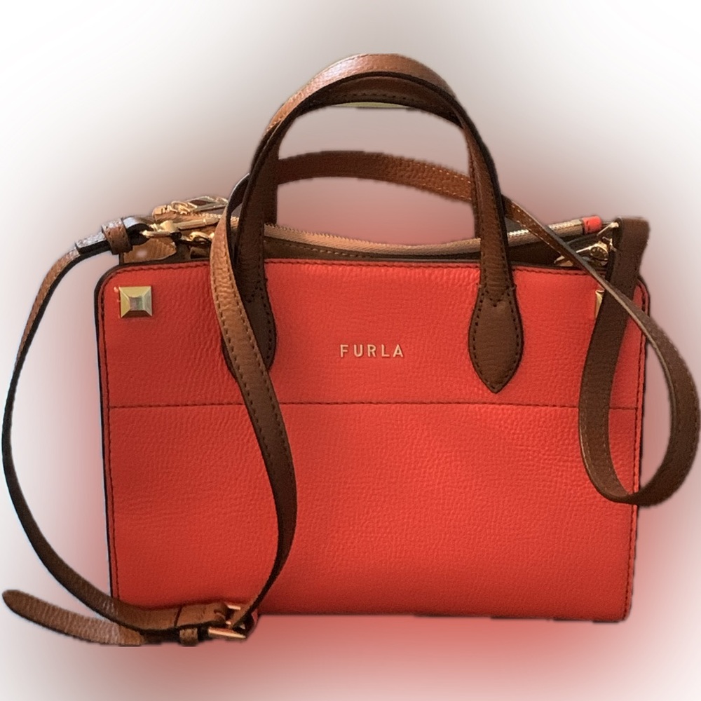 Furla NWOT $458.00 MSRP Small Afrodite Convertible Tote Bag - Picture 12 of 12